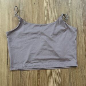 Amazon Women's Mauve Crop Top